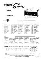 Philips - B-6-X-94-A-Service-Manual 